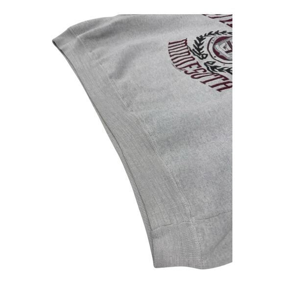 Vintage Ultimate Wear Gray Large University of Minnesota Sweatshirt College - Picture 7 of 8